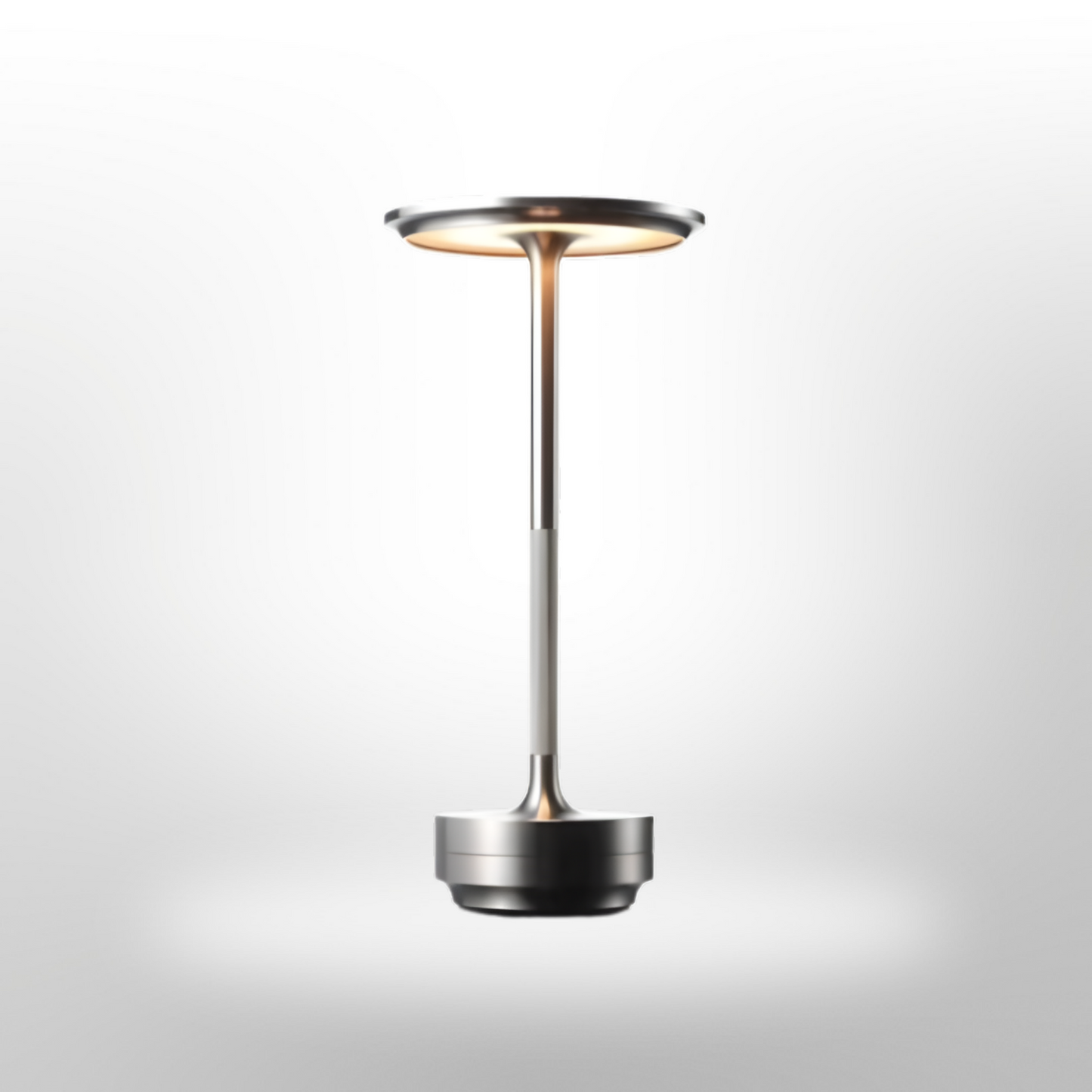 Cordless LED Table Lamp Modern Minimalist with Touch Dimmer and Rechargeable Battery
