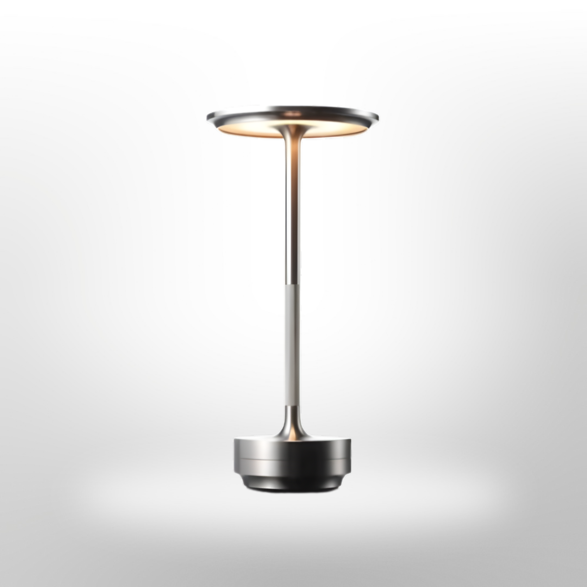 Cordless LED Table Lamp Modern Minimalist with Touch Dimmer and Rechargeable Battery