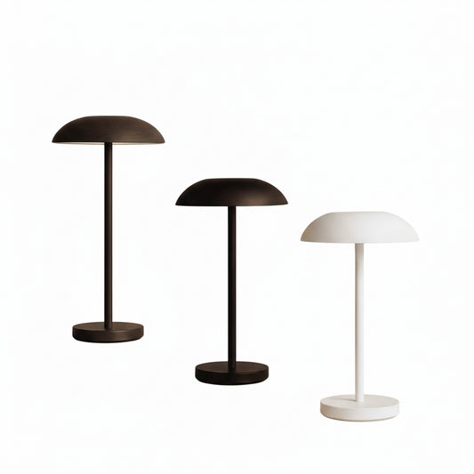 Cordless Touch Table Lamp Minimalist with Dimmable LED and Rechargeable Battery