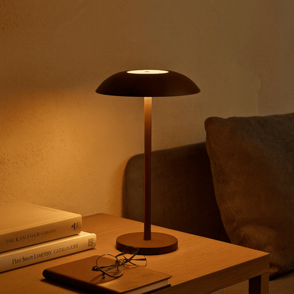 Cordless Touch Table Lamp Minimalist with Dimmable LED and Rechargeable Battery
