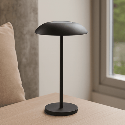 Cordless Touch Table Lamp Minimalist with Dimmable LED and Rechargeable Battery