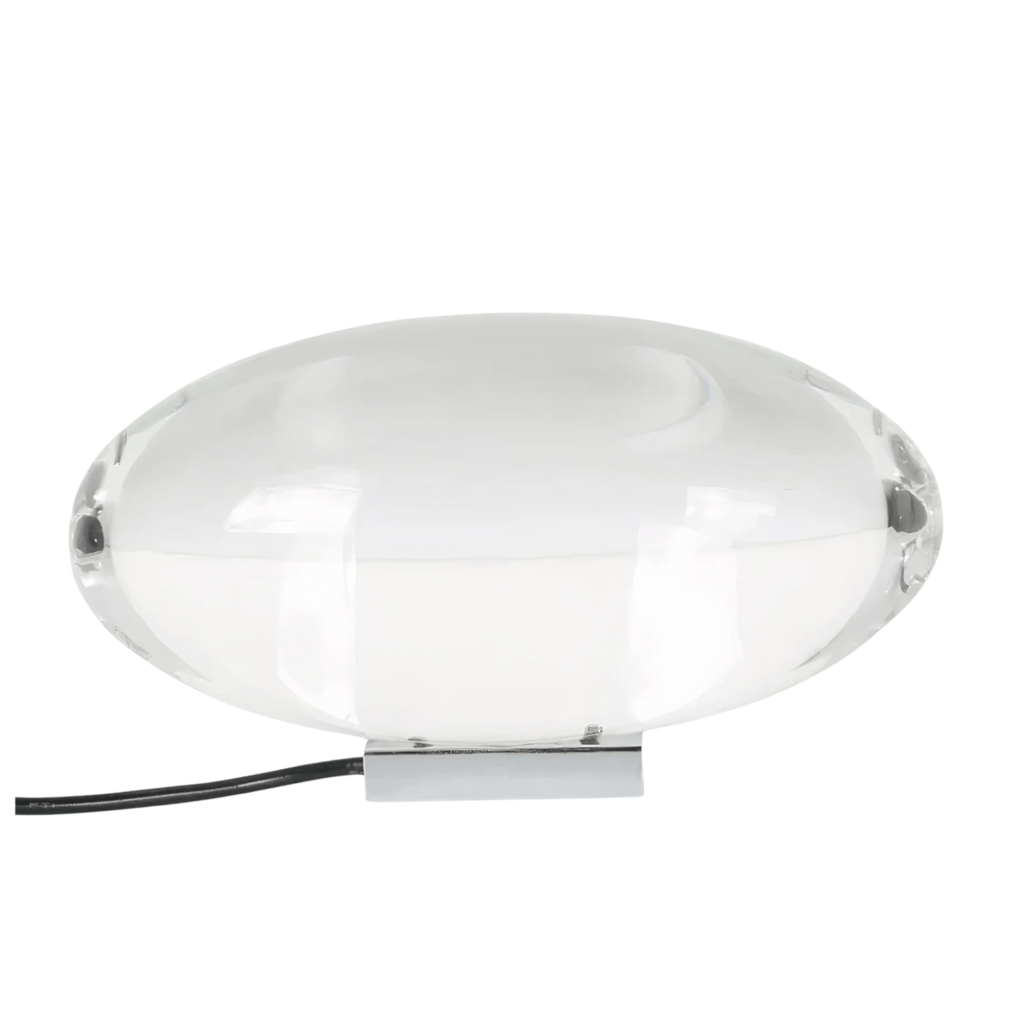 Crystal Table Lamp Modern with Rainbow Light Projection and Color Films