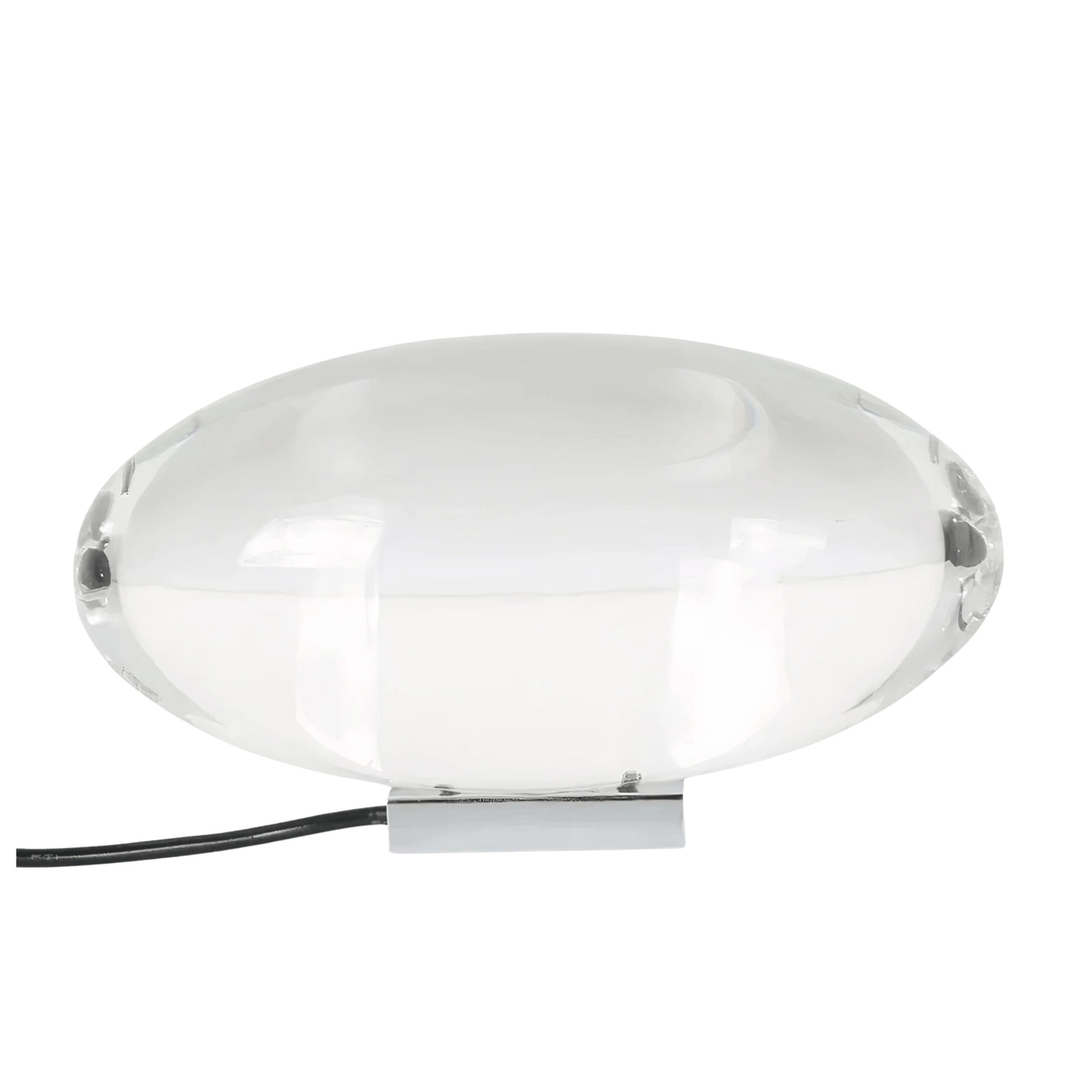 Crystal Table Lamp Modern with Rainbow Light Projection and Color Films