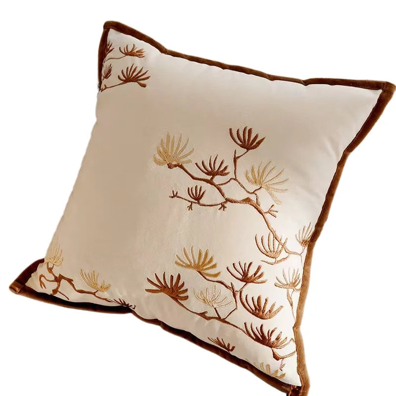Decorative Cushion Cover with Tufted and Textured Boho Patterns