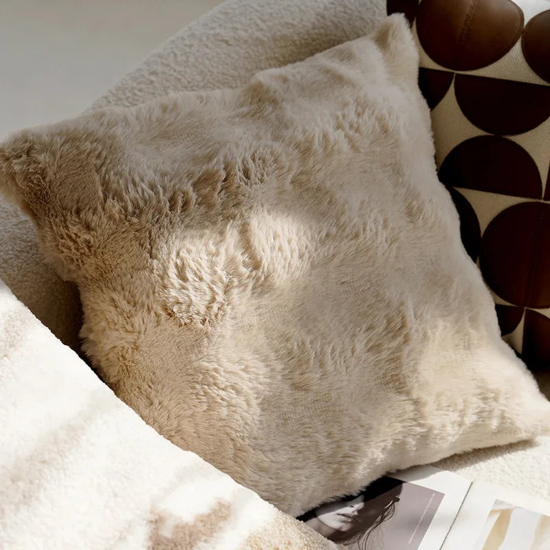 Decorative Cushion Cover with Tufted and Textured Boho Patterns