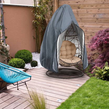 Egg Chair Cover for Hanging Chair with Zipper Opening, Rain and Wind Protection