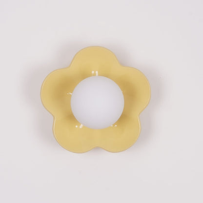Flower Wall Lamp Bohemian with Globe Light and Flower Shape