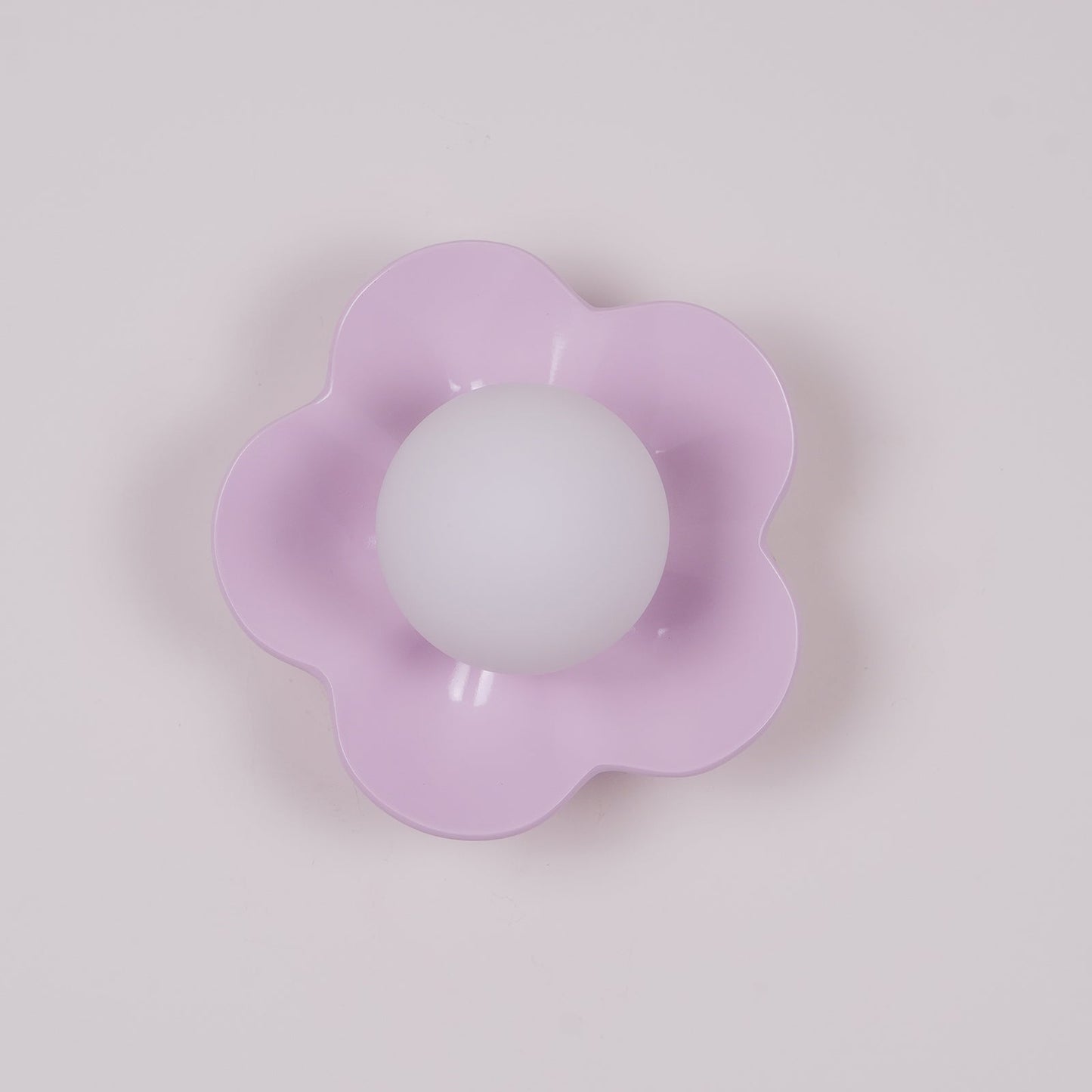 Flower Wall Lamp Bohemian with Globe Light and Flower Shape