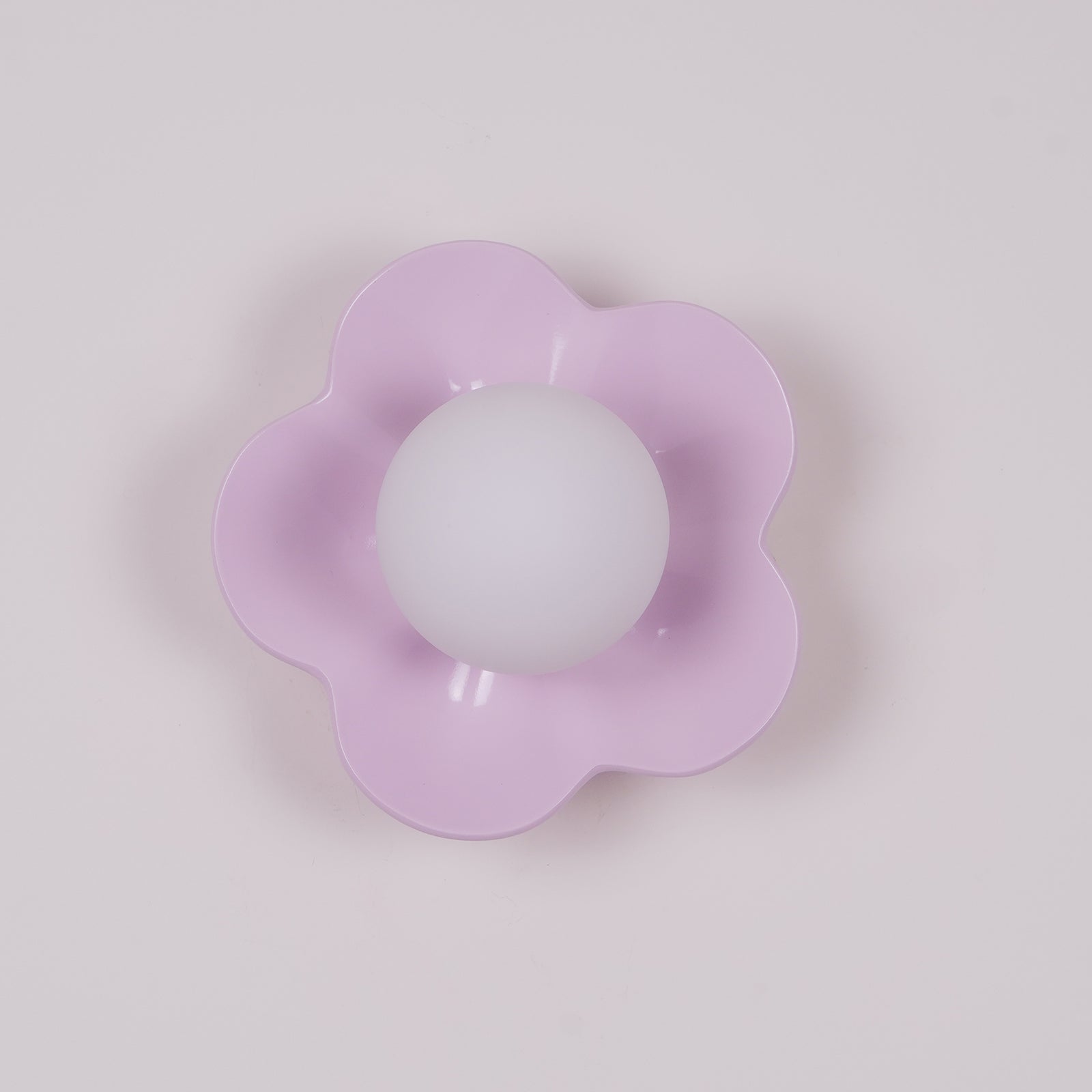 Flower Wall Lamp Bohemian with Globe Light and Flower Shape