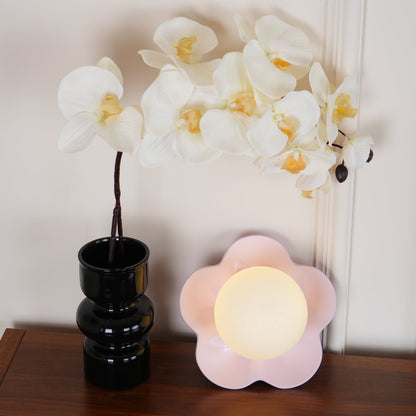 Flower Wall Lamp Bohemian with Globe Light and Flower Shape