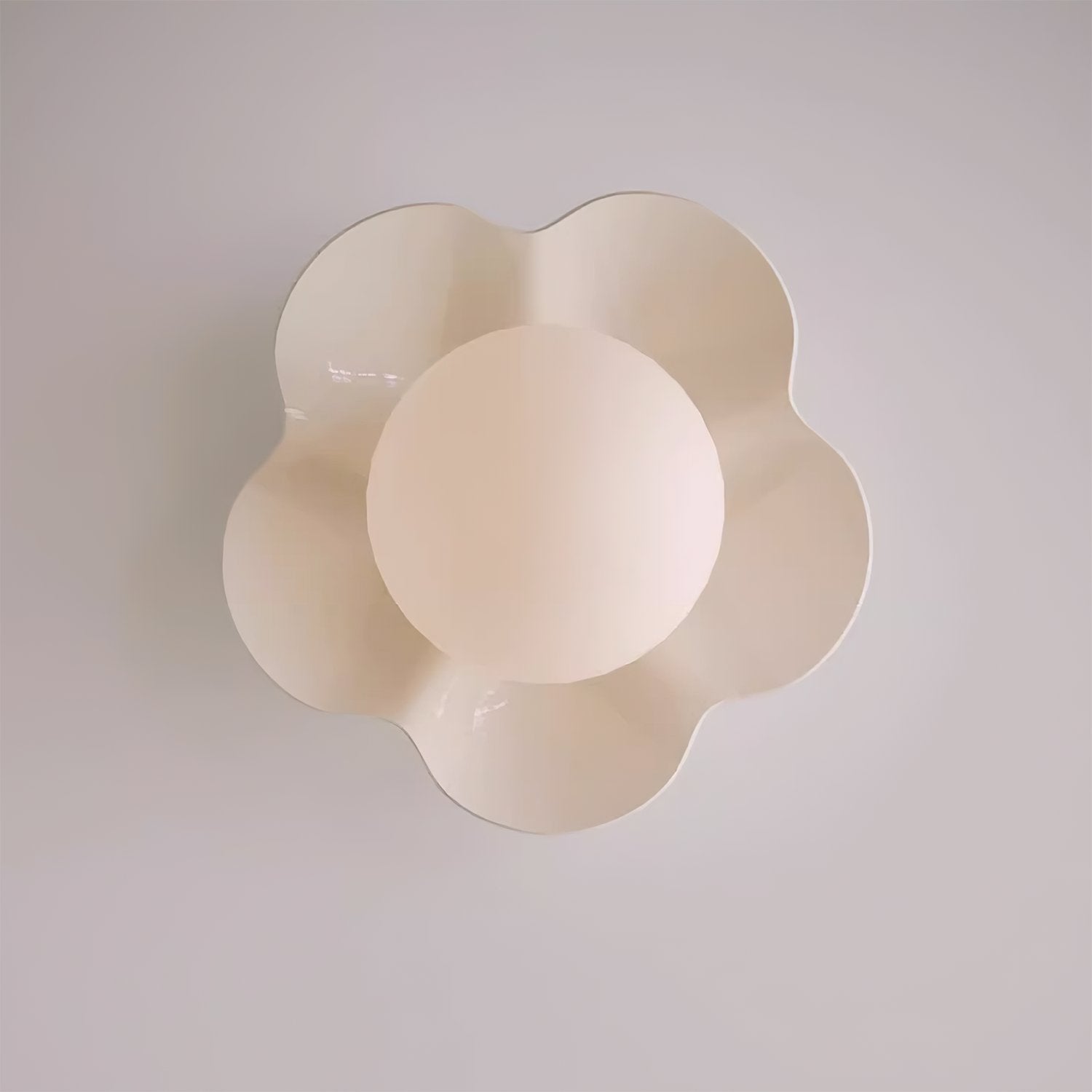 Flower Wall Lamp Bohemian with Globe Light and Flower Shape