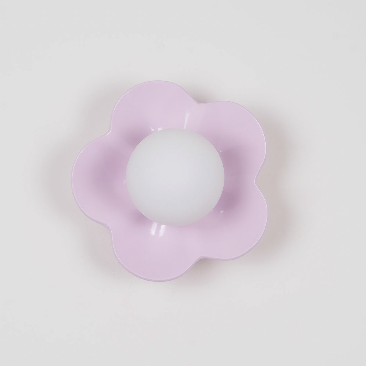 Flower Wall Lamp Bohemian with Globe Light and Flower Shape