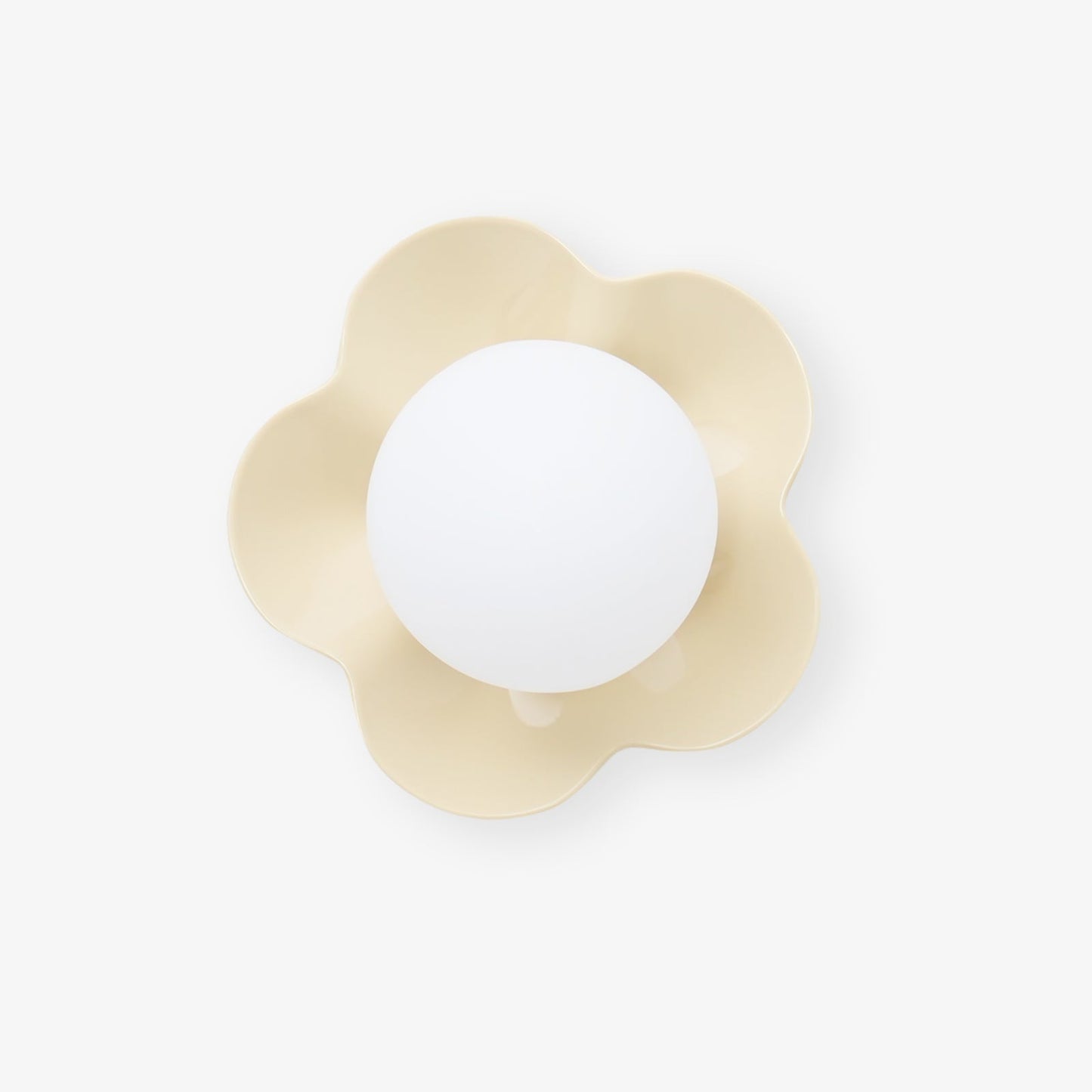Flower Wall Lamp Bohemian with Globe Light and Flower Shape