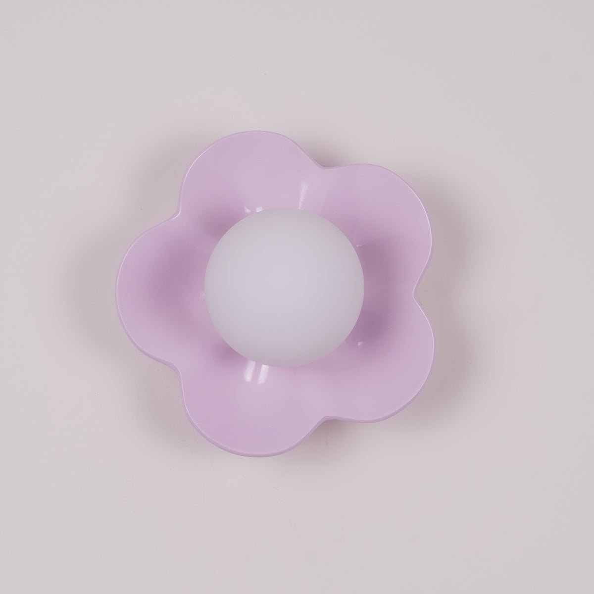 Flower Wall Lamp Bohemian with Globe Light and Flower Shape