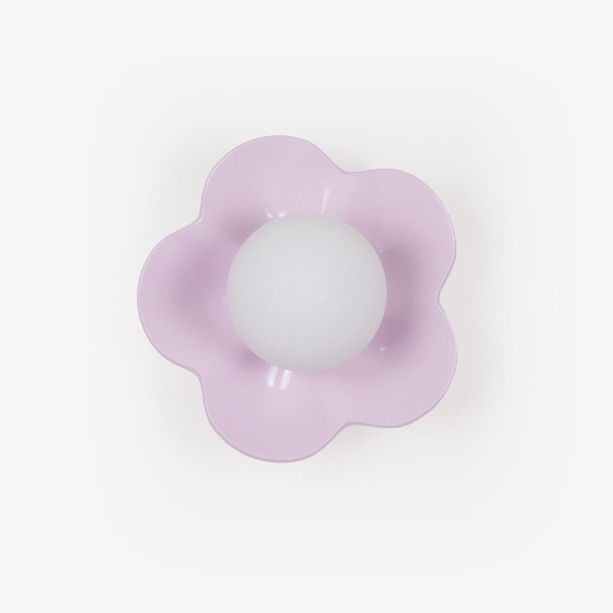 Flower Wall Lamp Bohemian with Globe Light and Flower Shape