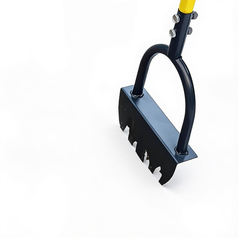 Half-Moon Lawn Edger with Serrated Blade and Footrest