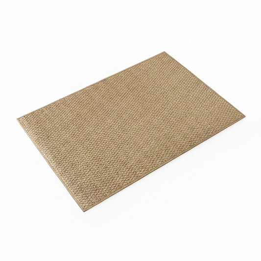 Indoor Doormat Anti-Slip Entryway Rug with Textured Weave