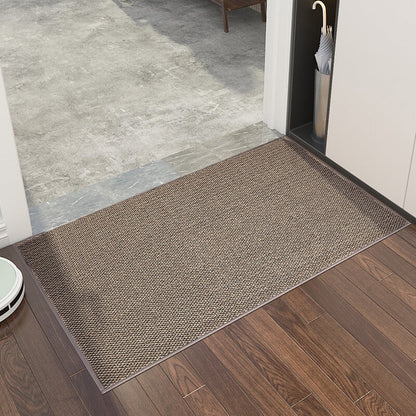 Indoor Doormat Anti-Slip Woven with Non-Skid Rubber Backing Machine Washable