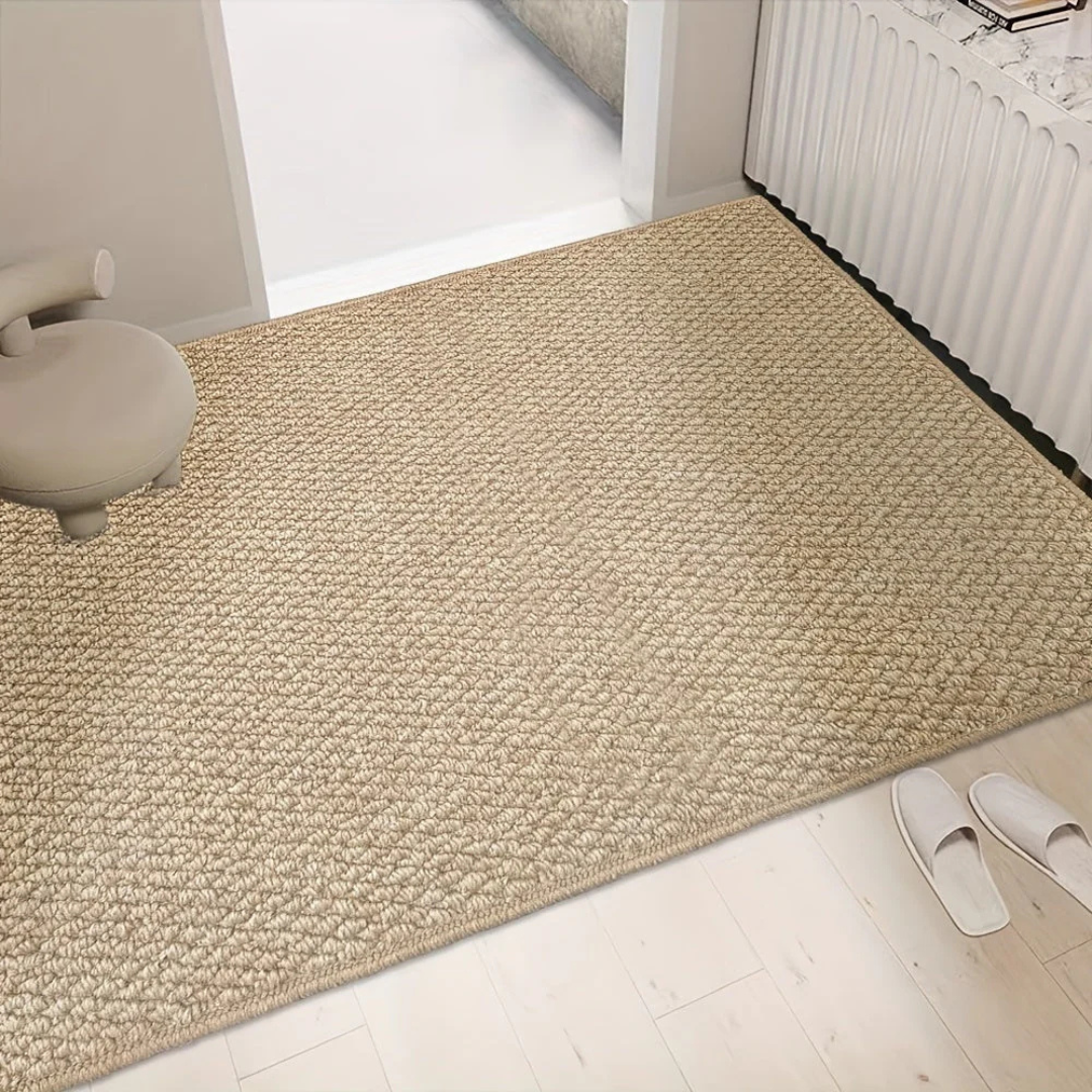 Indoor Doormat Antislip Woven Entrance Rug for Hallway and Entryway