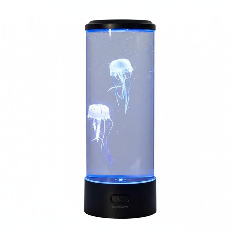 Jellyfish Lamp with Color-Changing LED Light and Touch Control