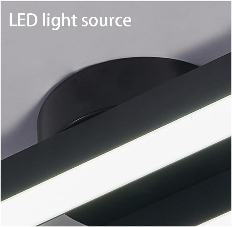 LED Ceiling Light Minimalist Double Bar Semi-Flush Mount with Integrated LED