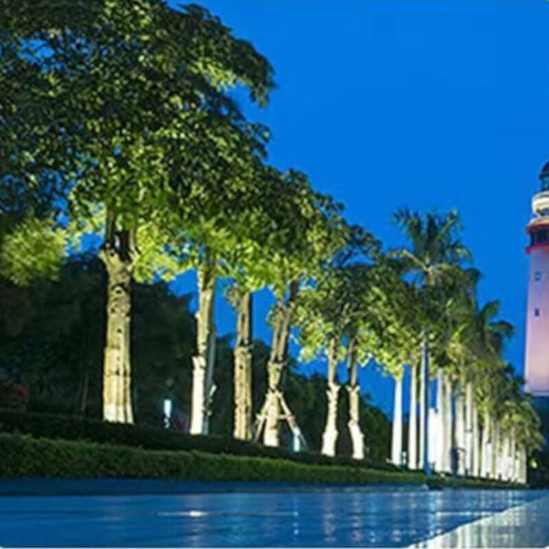 LED Tree Ring Spotlight for Outdoor Trees and Garden