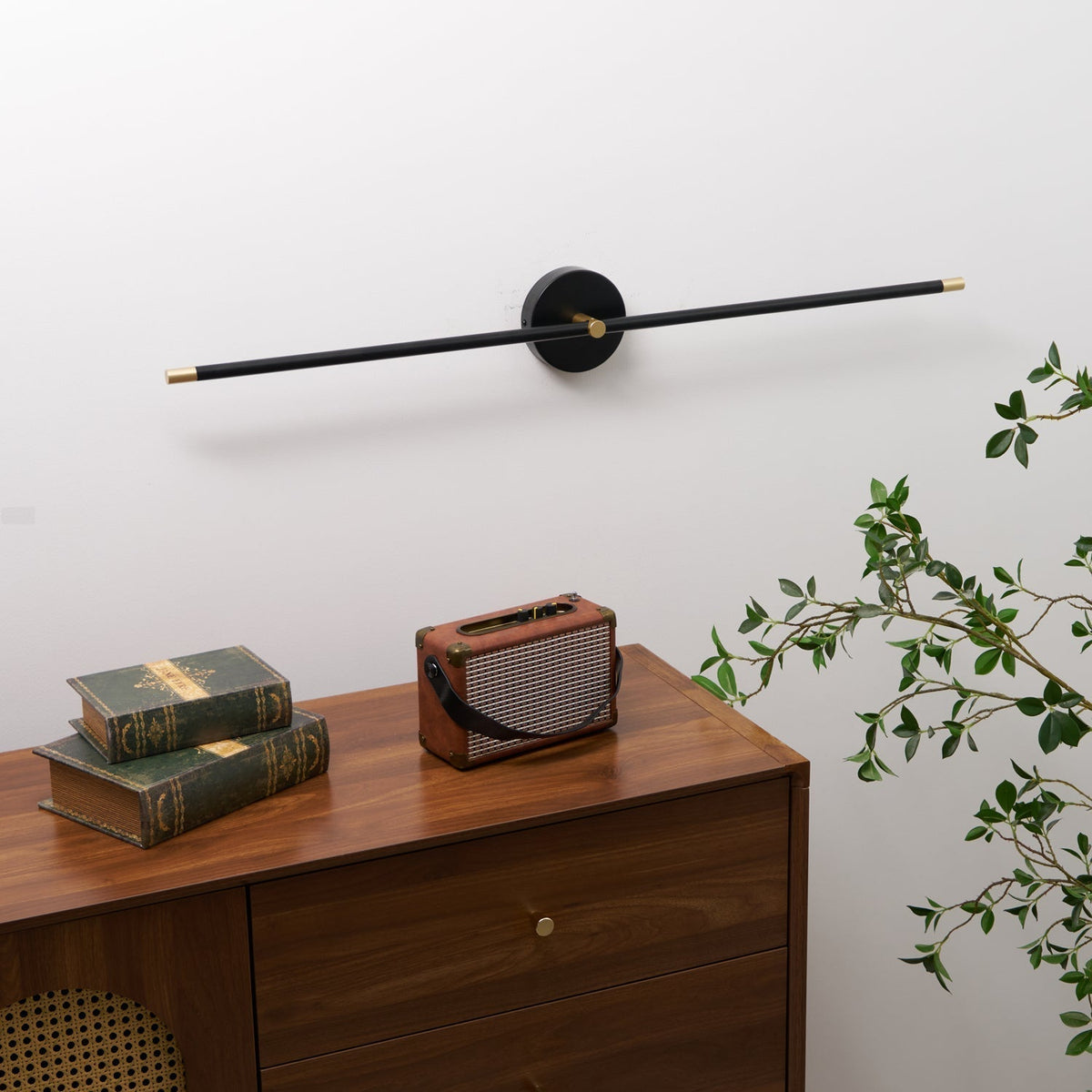 LED Wall Lamp Minimalist Linear Bar Light with Integrated LED
