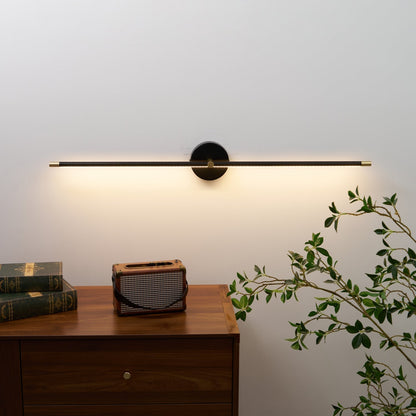 LED Wall Lamp Minimalist Linear Bar Light with Integrated LED