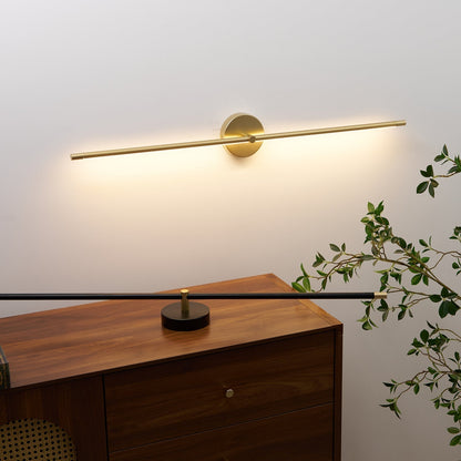 LED Wall Lamp Minimalist Linear Bar Light with Integrated LED