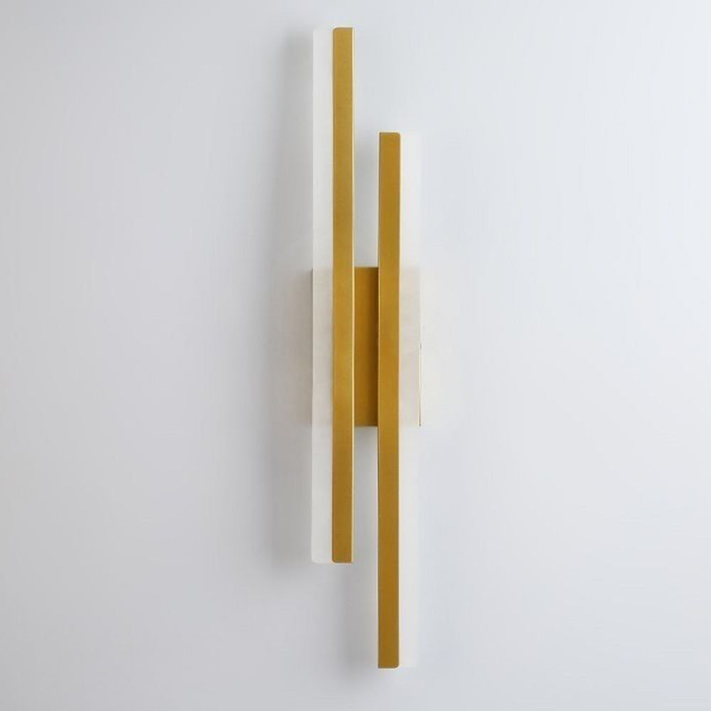 LED Wall Lamp Modern Minimalist with Dual Vertical Light Bars