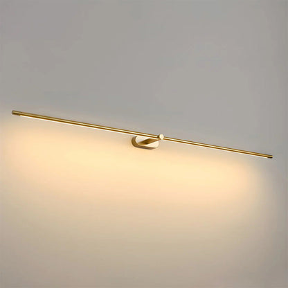 LED Wall Light Minimalist Mirror Vanity Lamp with Slim Linear Bar
