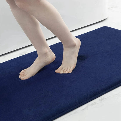 Memory Foam Bath Mat with Anti-Slip Bottom and High Absorbency