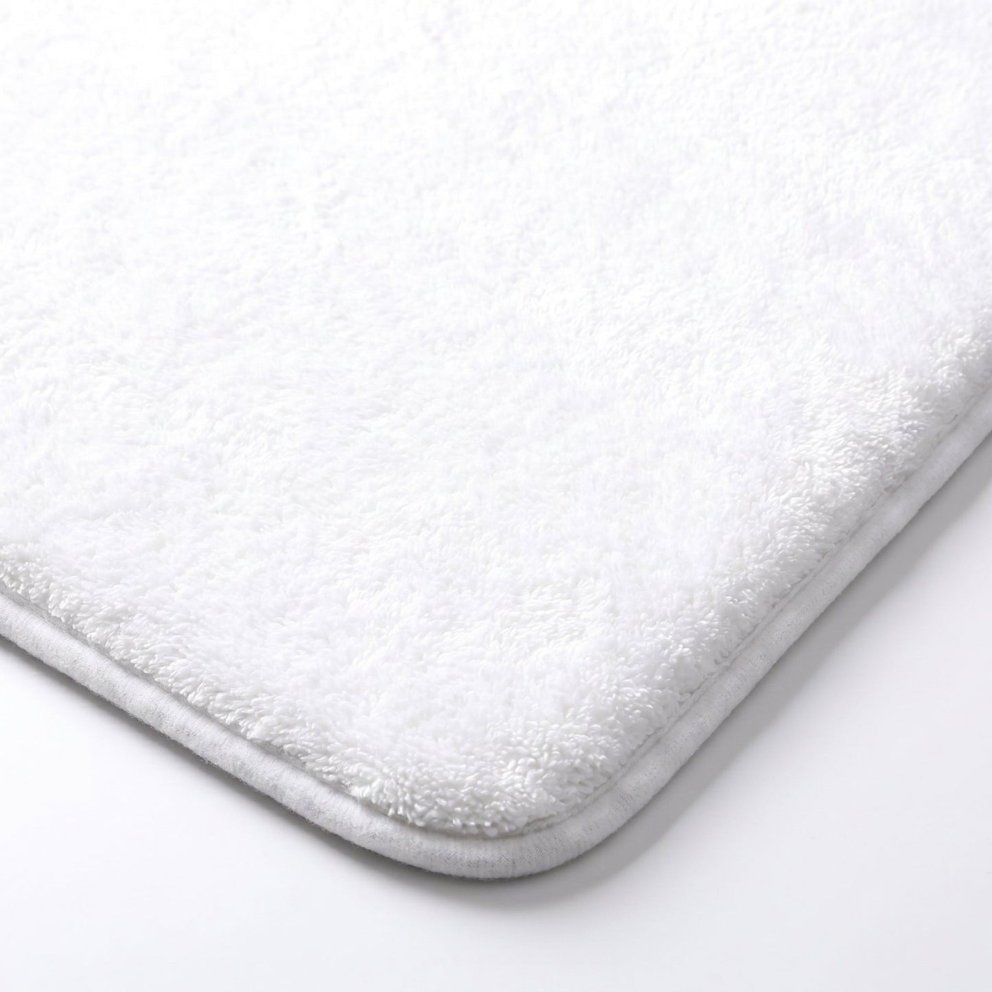 Memory Foam Bath Mat with Non-Slip Backing and Absorbent Plush Top