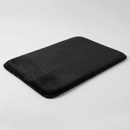 Memory Foam Bath Mat with Non-Slip Backing and Absorbent Plush Top