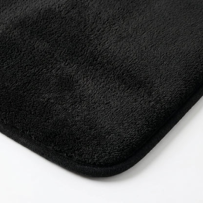 Memory Foam Bath Mat with Non-Slip Backing and Absorbent Plush Top