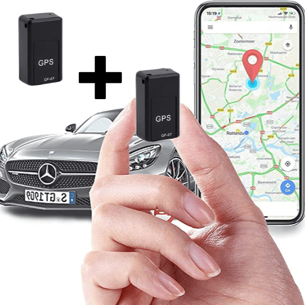 Mini GPS Tracker with Live Tracking, Built-In Magnet and Audio Recording for Car, Bike and Bag