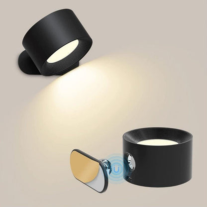 Minimalist Cordless LED Wall Lamp with Magnetic Mount