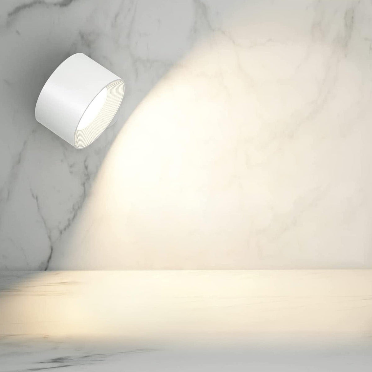 Minimalist Cordless LED Wall Lamp with Magnetic Mount