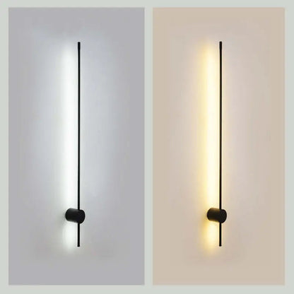 Minimalist LED Wall Lamp with Linear Slim Bar Design