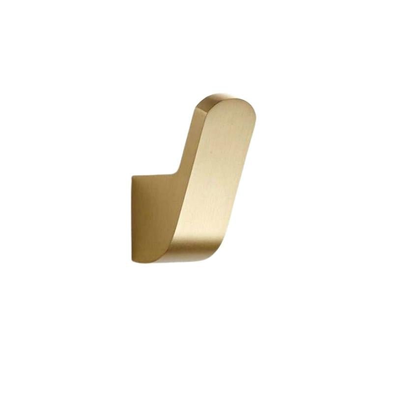Modern Brass Wall Hooks for Bathrobes and Towels