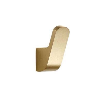 Modern Brass Wall Hooks for Bathrobes and Towels