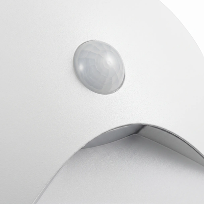 Modern LED Wall Light with Motion Sensor and Square Aluminium Body