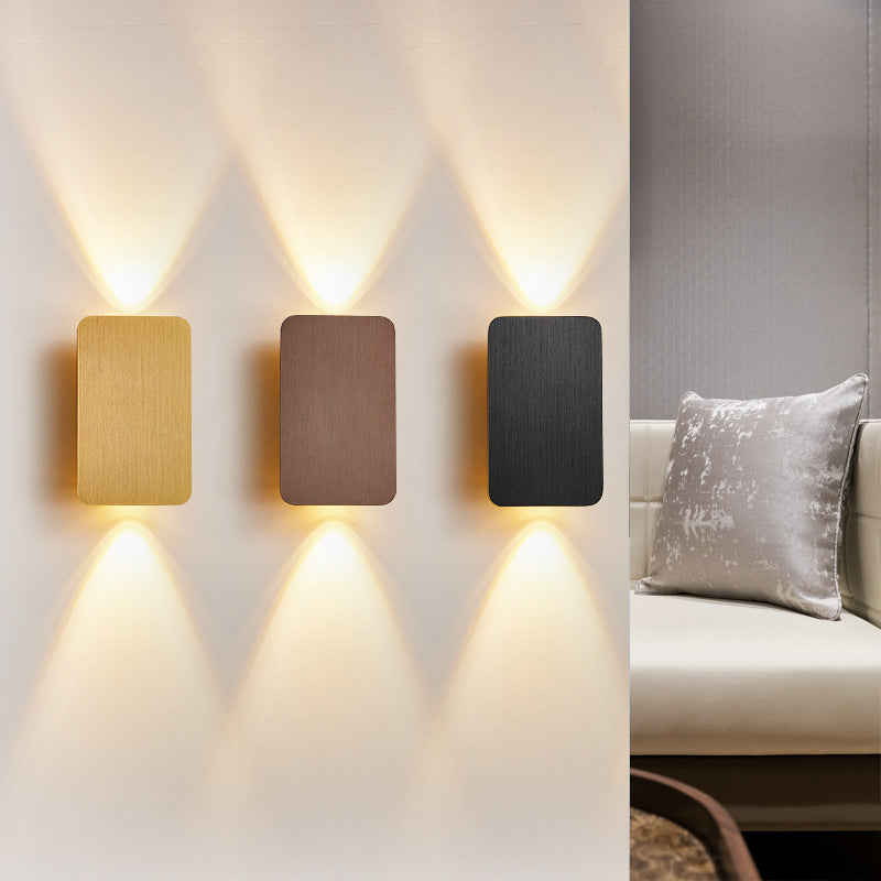 Modern LED Wall Sconce with Up and Down Light Effect
