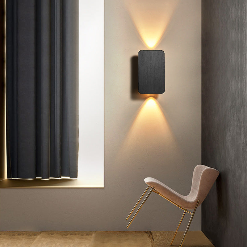 Modern LED Wall Sconce with Up and Down Light Effect