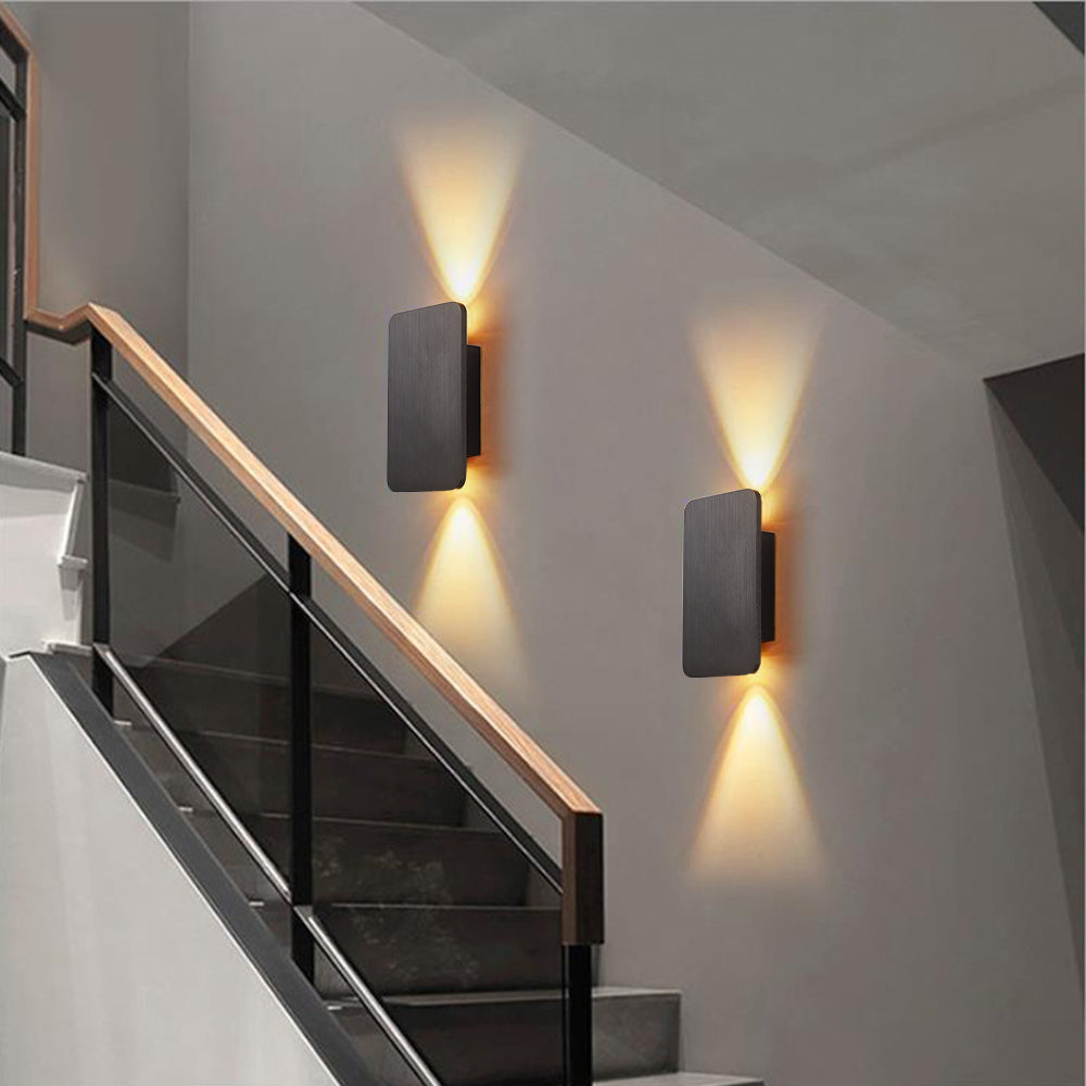 Modern LED Wall Sconce with Up and Down Light Effect