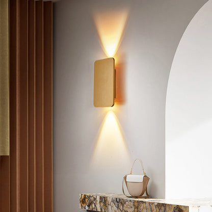 Modern LED Wall Sconce with Up and Down Light Effect