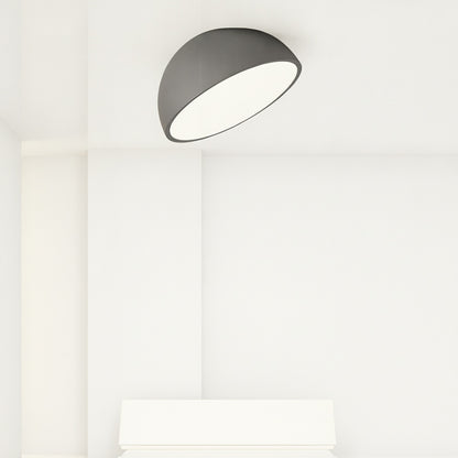 Modern Minimalist LED Ceiling Light with Dome Shade