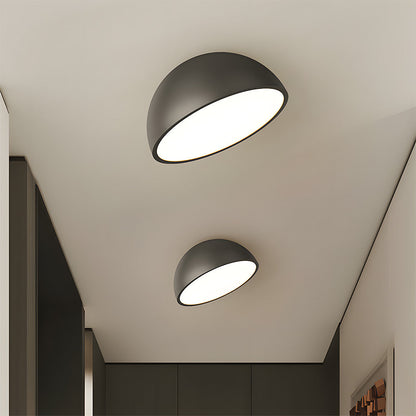 Modern Minimalist LED Ceiling Light with Dome Shade
