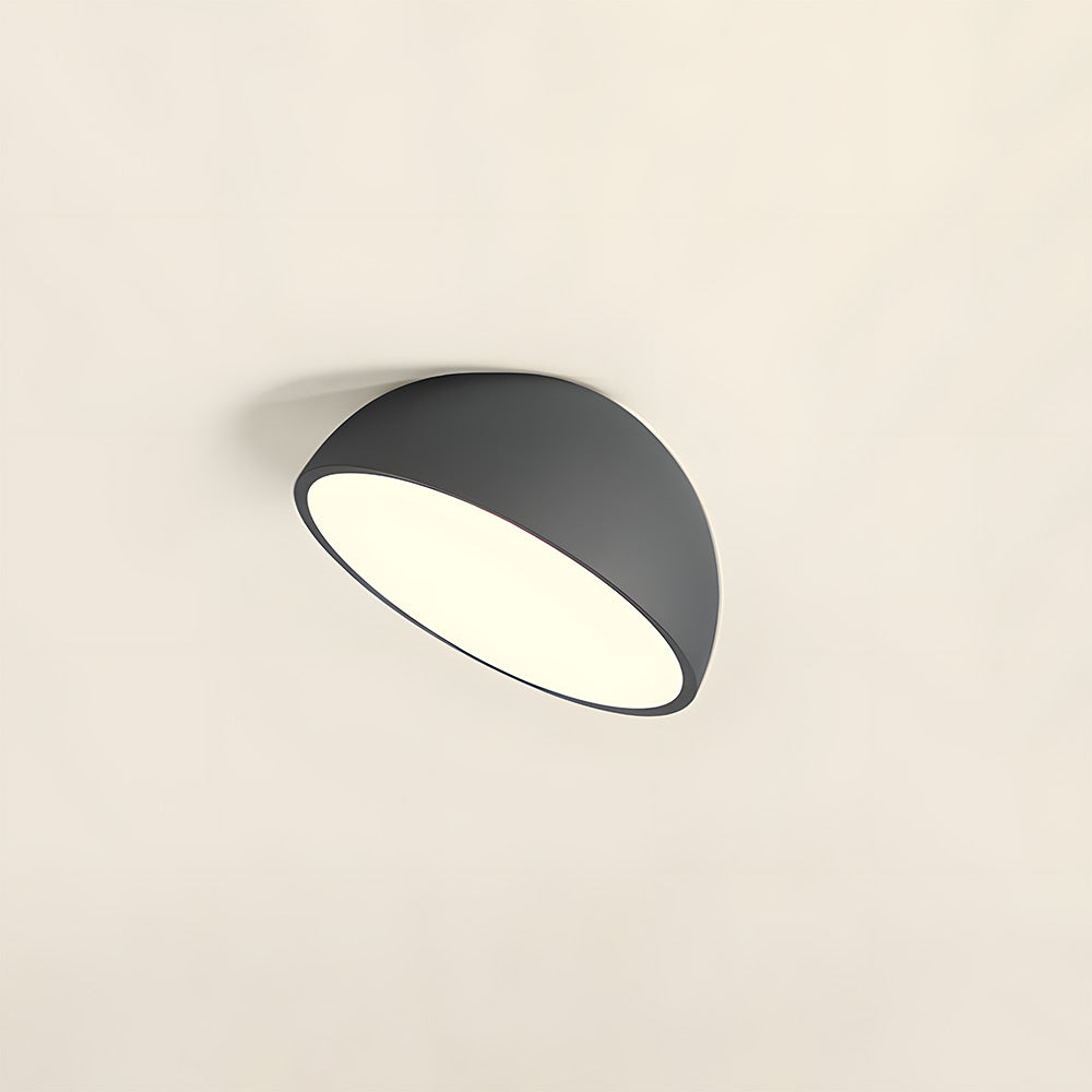 Modern Minimalist LED Ceiling Light with Dome Shade