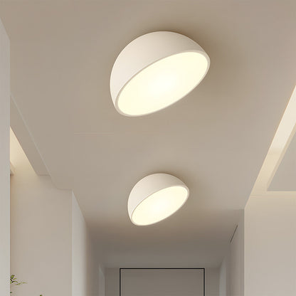 Modern Minimalist LED Ceiling Light with Dome Shade